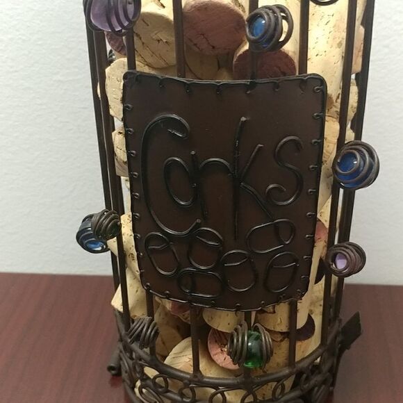 Wine Bottle Cork Cage Holder - Picture 3 of 4